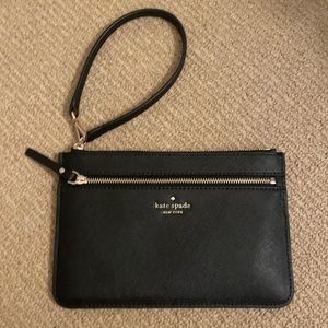 Black Kate Spade laurel way tinie - used once!